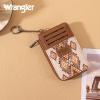imageMontana West Wrangler Wallets for Women Boho Aztec Card Holder WG2203W005BDYAztec Brown
