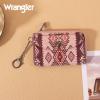 imageMontana West Wrangler Wallets for Women Boho Aztec Card Holder WG2203W005BDYAztec Pink