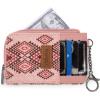 imageMontana West Wrangler Wallets for Women Boho Aztec Card Holder WG2203W005BDYAztec Pink