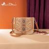 imageMontana West Crossbody Bags for Women Western Tooled Embroidered PurseTan