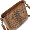 imageMontana West Crossbody Bags for Women Western Tooled Embroidered PurseTan