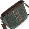 imageMontana West Crossbody Bags for Women Western Tooled Embroidered PurseTurquoise