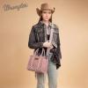 imageMontana West  Wrangler Tote Bag for Women Western Cow Print Purse Designer Top Handle HandbagsM Deer Ppguitar Strap