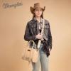imageMontana West  Wrangler Tote Bag for Women Western Cow Print Purse Designer Top Handle HandbagsM Deer Tanguitar Strap