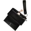 imageX Wrangler Minimalist Wallet Women Card Cases ampamp Money Organizers Wristlet with Wallet Large Clutch with Coin Purse Smooth Zipper and Rfid LiningBlack