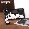imageX Wrangler Minimalist Wallet Women Card Cases ampamp Money Organizers Wristlet with Wallet Large Clutch with Coin Purse Smooth Zipper and Rfid LiningCow Black