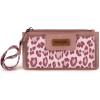 imageX Wrangler Minimalist Wallet Women Card Cases ampamp Money Organizers Wristlet with Wallet Large Clutch with Coin Purse Smooth Zipper and Rfid LiningPink