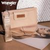 imageX Wrangler Minimalist Wallet Women Card Cases ampamp Money Organizers Wristlet with Wallet Large Clutch with Coin Purse Smooth Zipper and Rfid LiningTan