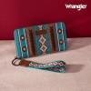 imageX Wrangler Wristlet Western Wallet Boho Aztec Credit Card Holder for Women2023 Dark Turquoise