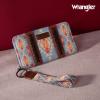imageX Wrangler Wristlet Western Wallet Boho Aztec Credit Card Holder for Women2202 Brown