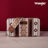 imageX Wrangler Wristlet Western Wallet Boho Aztec Credit Card Holder for Women2202 Coffee