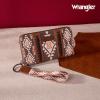 imageX Wrangler Wristlet Western Wallet Boho Aztec Credit Card Holder for Women2203 Coffee