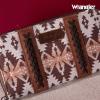 imageX Wrangler Wristlet Western Wallet Boho Aztec Credit Card Holder for Women2203 Light Coffee