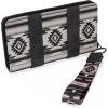 imageX Wrangler Wristlet Western Wallet Boho Aztec Credit Card Holder for Women2203A Black