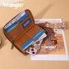 imageX Wrangler Wristlet Western Wallet Boho Aztec Credit Card Holder for WomenAztec Brown