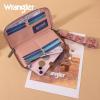 imageX Wrangler Wristlet Western Wallet Boho Aztec Credit Card Holder for WomenAztec Pink