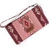 imageX Wrangler Wristlet Western Wallet Boho Aztec Credit Card Holder for WomenAztec Pink