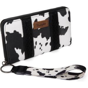 imageX Wrangler Wristlet Western Wallet Boho Aztec Credit Card Holder for Women133 Black