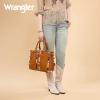 imageMontana West Wrangler Animal Print Tote Bag for Women Western Purse Boho Top Handle Satchel HandbagCow Brown