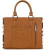 imageMontana West Wrangler Animal Print Tote Bag for Women Western Purse Boho Top Handle Satchel HandbagCow Brown