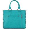 imageMontana West Wrangler Animal Print Tote Bag for Women Western Purse Boho Top Handle Satchel HandbagCow Turquoise