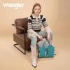 imageMontana West Wrangler Animal Print Tote Bag for Women Western Purse Boho Top Handle Satchel HandbagCow Turquoise