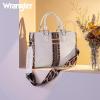 imageMontana West Wrangler Animal Print Tote Bag for Women Western Purse Boho Top Handle Satchel HandbagLeo Beige