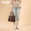 imageMontana West Wrangler Animal Print Tote Bag for Women Western Purse Boho Top Handle Satchel HandbagLeo Coffee