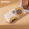 imageMontana West Womens Wallets Western Sunflower Wallet Women Large Capacity Credit Card Wallet Ladies Female Bifold Clutch Wallets with ID Window and Coin PurseSunflowerBeige