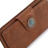 imageMontana West Womens Wallets Western Sunflower Wallet Women Large Capacity Credit Card Wallet Ladies Female Bifold Clutch Wallets with ID Window and Coin PurseBrown