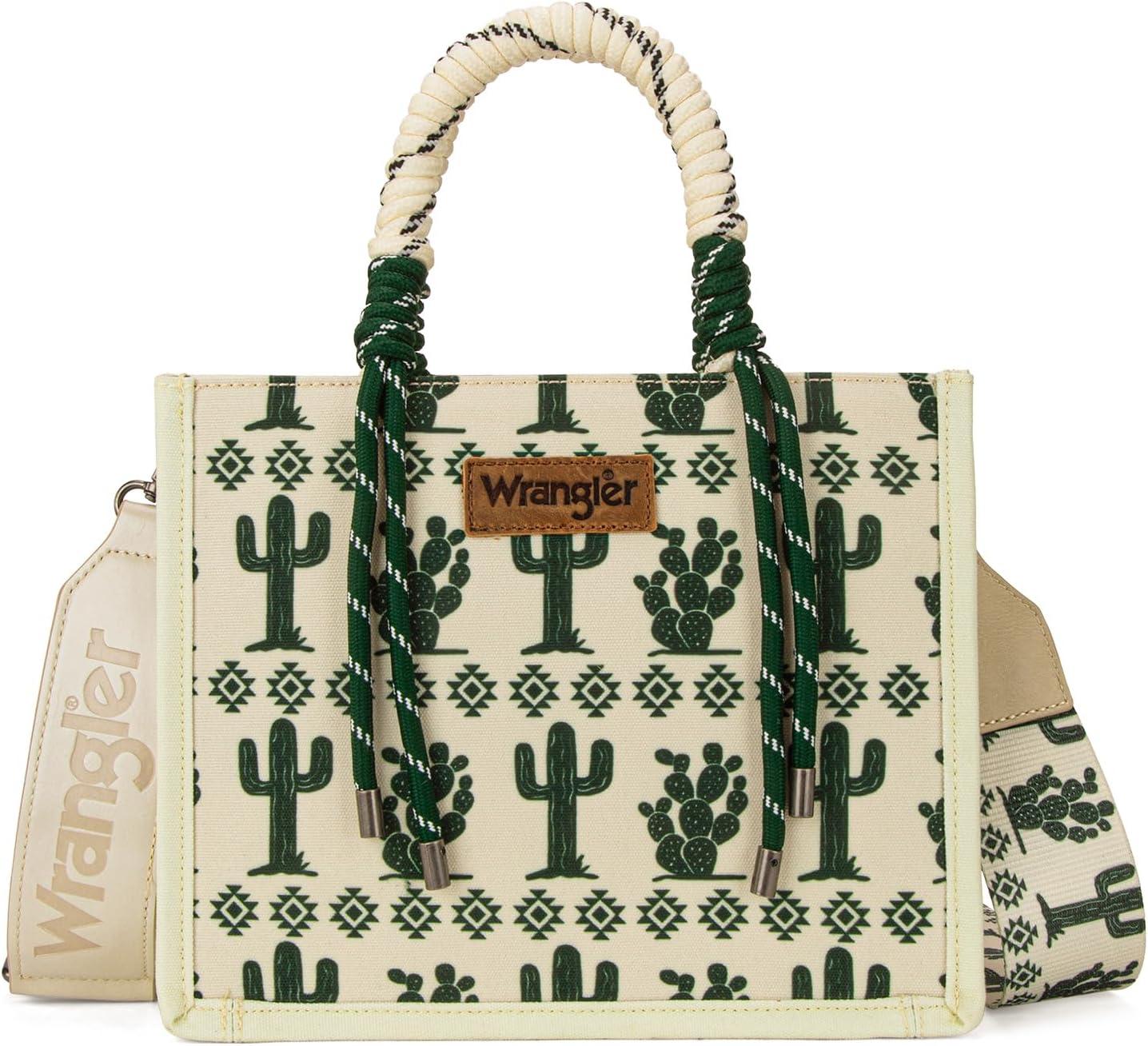 imageMontana West Wrangler Tote Bag Western Satchel Bags for Women with Braided Rope HandlesWide Strapbeige