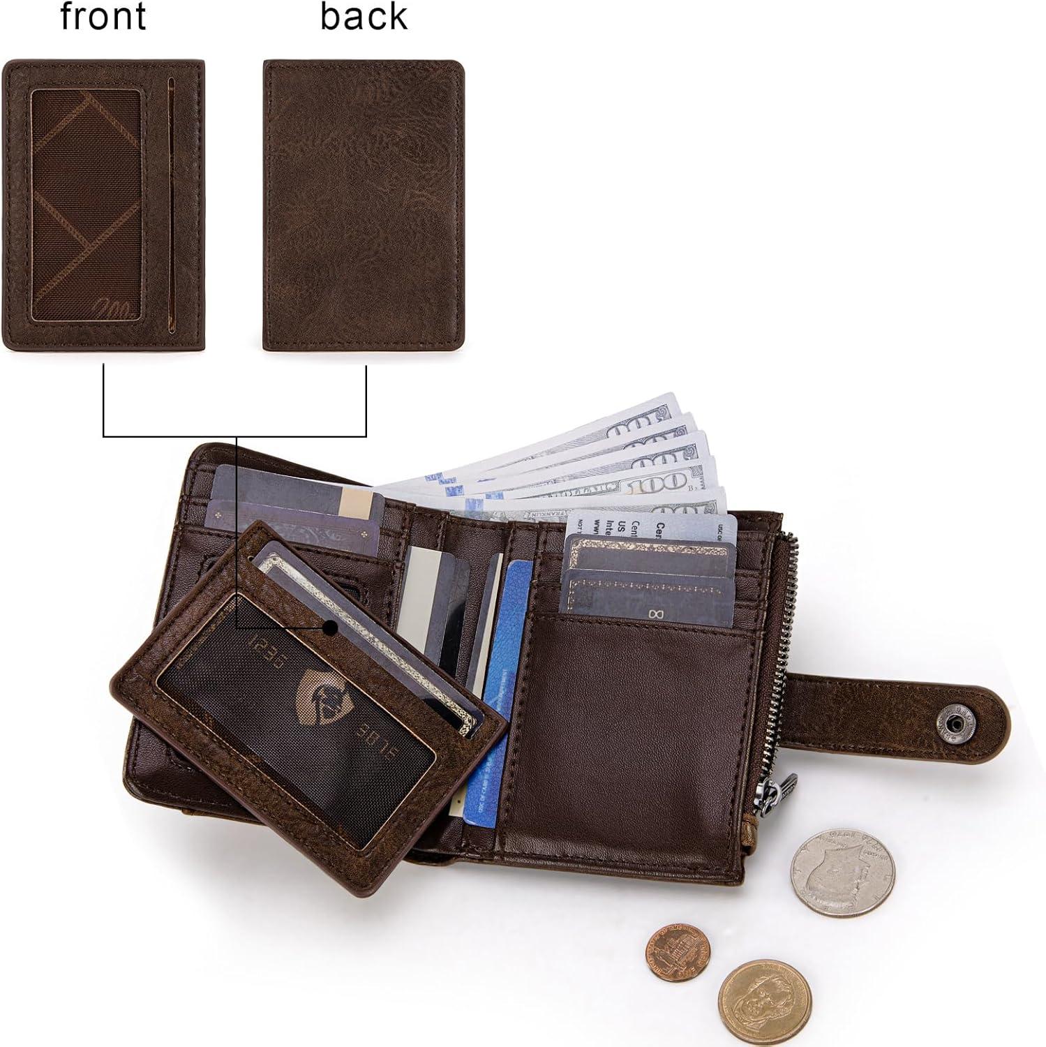 imageMontana West X Wrangler Womens Wallet Small Bifold Wallet Black Wallet for Women Wallets Card Cases ampamp Money Organizers Ladies Female RFID Credit Card Wallets with Removable ID WindowACoffee