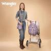 imageMontana West Wrangler Callie Diaper Bag Backpack with Pacifier Case Crossbody Bottle Bag and Stroller Straps Western Pattern Multifunction Baby Travel Bag Set WG22159110TN3pcslight Violet