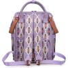 imageMontana West Wrangler Callie Diaper Bag Backpack with Pacifier Case Crossbody Bottle Bag and Stroller Straps Western Pattern Multifunction Baby Travel Bag Set WG22159110TN3pcslight Violet
