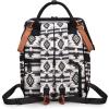 imageMontana West Wrangler Callie Diaper Bag Backpack with Pacifier Case Crossbody Bottle Bag and Stroller Straps Western Pattern Multifunction Baby Travel Bag Set WG22159110TN3pcsblack
