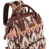 imageMontana West Wrangler Callie Diaper Bag Backpack with Stroller Straps Multifunction Baby Travel Bag WG22049110MSTBrown