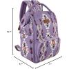 imageMontana West Wrangler Callie Diaper Bag Backpack with Stroller Straps Multifunction Baby Travel Bag WG22049110MSTLilac