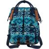 imageMontana West Wrangler Callie Diaper Bag Backpack with Stroller Straps Multifunction Baby Travel Bag WG22049110MSTNavy