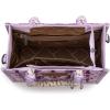 imageMontana West Wrangler Tote Bag Western Satchel Bags for Women with Braided Rope HandlesWide Strapcactus Purple