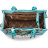 imageMontana West Wrangler Tote Bag Western Satchel Bags for Women with Braided Rope HandlesWide Strapcowgirl Turquoise