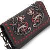imageMontana West Wristlet Wallets for Women Western Trifold Wallet Purse with Card Holder MW1340W002BRBlack
