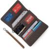 imageMontana West Wristlet Wallets for Women Western Trifold Wallet Purse with Card Holder MW1340W002BRBrown