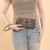 imageMontana West Wristlet Wallets for Women Western Trifold Wallet Purse with Card Holder MW1340W002BRCoffee