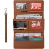 imageMontana West Wristlet Wallets for Women Western Trifold Wallet Purse with Card Holder MW1340W002BREmbossedBrown