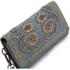 imageMontana West Wristlet Wallets for Women Western Trifold Wallet Purse with Card Holder MW1340W002BRJean