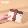 imageMontana West X Wrangler Womens Wallet Small Bifold Wallet Black Wallet for Women Wallets Card Cases ampamp Money Organizers Ladies Female RFID Credit Card Wallets with Removable ID WindowWhite  Brown