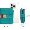 imageMontana West X Wrangler Womens Wallet Small Bifold Wallet Black Wallet for Women Wallets Card Cases ampamp Money Organizers Ladies Female RFID Credit Card Wallets with Removable ID WindowTurquoiseBrown