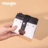 imageMontana West X Wrangler Womens Wallet Small Bifold Wallet Black Wallet for Women Wallets Card Cases ampamp Money Organizers Ladies Female RFID Credit Card Wallets with Removable ID WindowWhite  Black