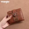 imageMontana West X Wrangler Womens Wallet Small Bifold Wallet Black Wallet for Women Wallets Card Cases ampamp Money Organizers Ladies Female RFID Credit Card Wallets with Removable ID WindowBrown