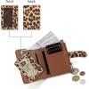 imageMontana West X Wrangler Womens Wallet Small Bifold Wallet Black Wallet for Women Wallets Card Cases ampamp Money Organizers Ladies Female RFID Credit Card Wallets with Removable ID WindowLeopardNatural